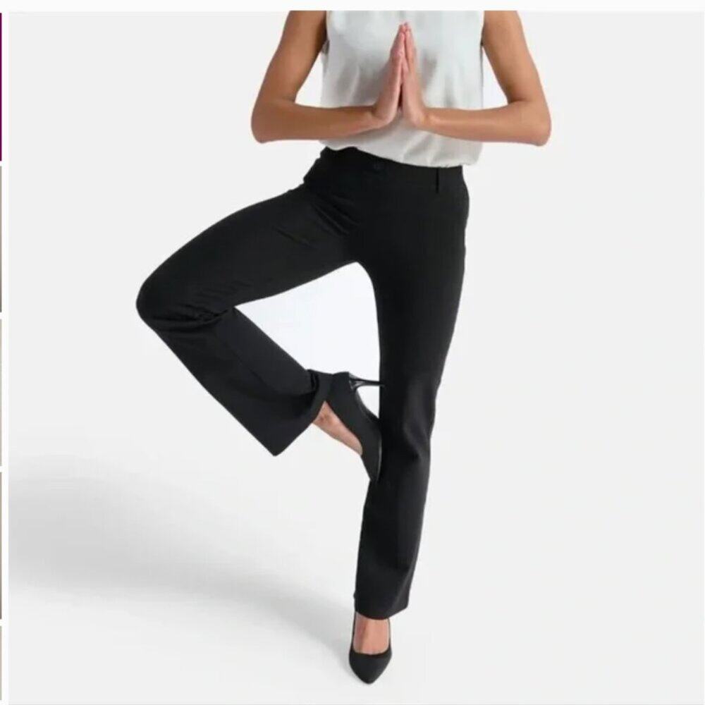 NWOT Betabrand Classic Straight Leg Dress Yoga Pant Size M